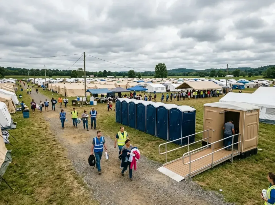 disaster-relief-camp-restrooms-010 — frequently asked questions, Dumpster & Portable Bathrooms Rental in Colby, WI